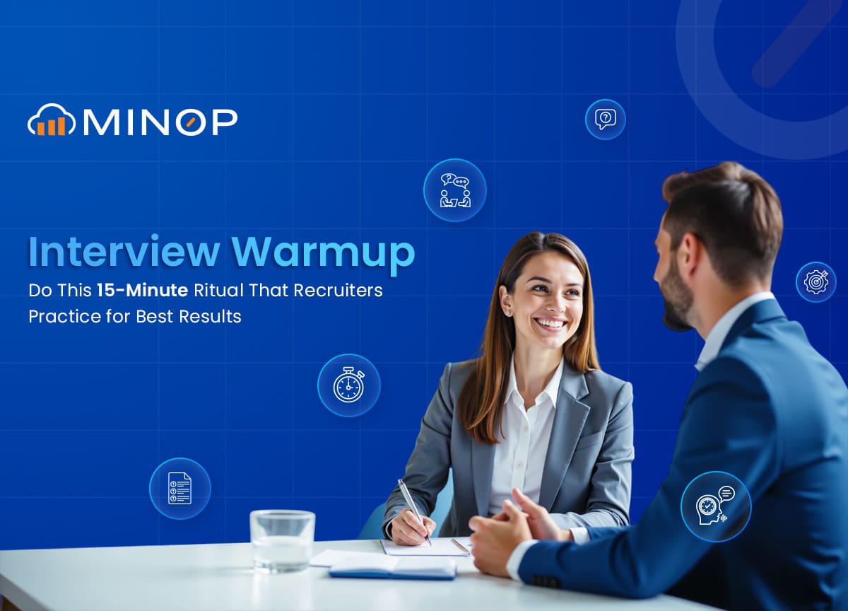 Interview warmup ritual elite recruiters 